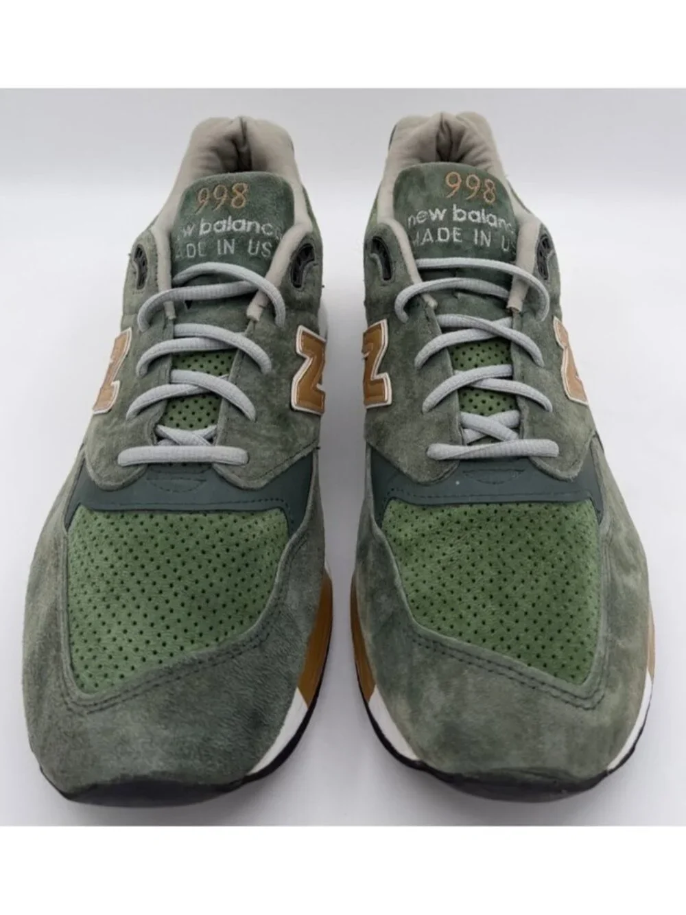 J.Crew X New Balance 998 Greenback Mens Limited Edition Shoes Sneakers - Size 12